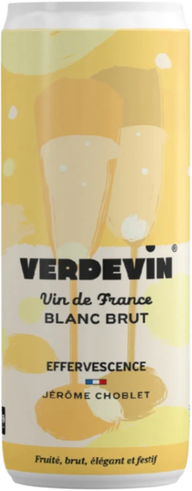 Canette VERDEVIN Blanc Brut Effervescence